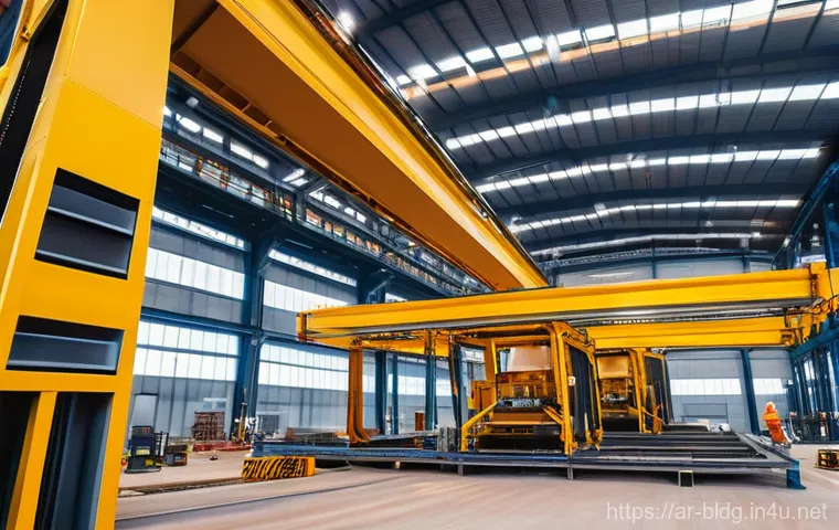 건축산업기사와 모듈러 건축 설계 사례 - Prompt 1: Smart Factory Revolutionizing Modular Construction**