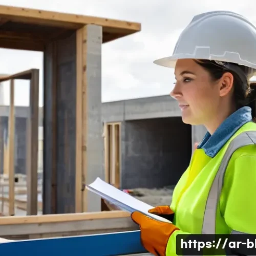 건축산업기사 취득 후 경력 개발 계획 - **Prompt 1: Hands-on Learning and Mentorship at a Construction Site**
    A realistic, high-definiti...